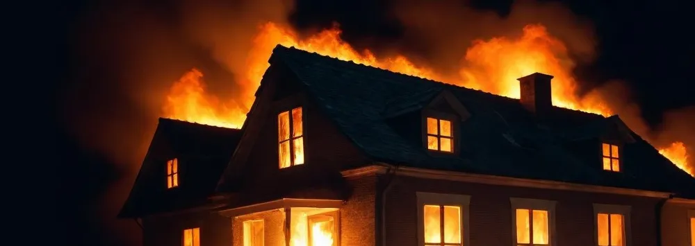 Um Incêndio Imperfeito - Conto de Horror de Ambrose Bierce | Fantástica Cultural