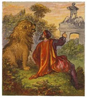 O Leão e o Homem - Fábulas de Esopo