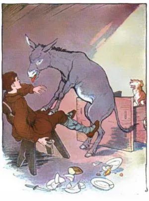 O Burro e a Cachorrinha - Fábulas de Esopo