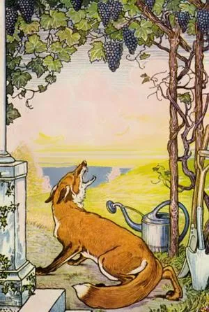 A Raposa e as Uvas - Fábulas de Esopo A Raposa e as Uvas - Fábulas de Esopo