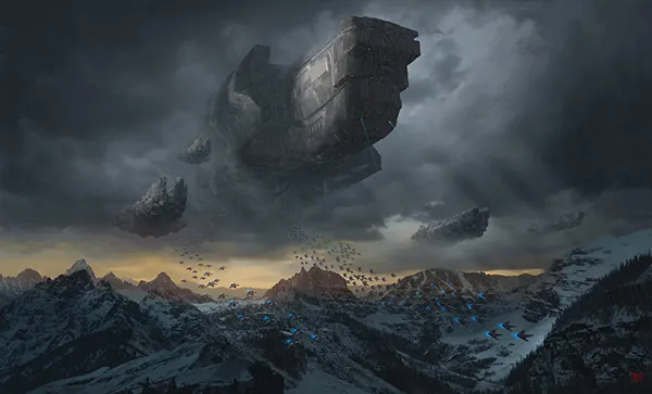 Arte Digital e Pinturas Fantásticas de Christophe Vacher