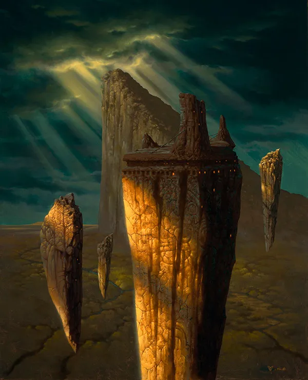 Arte Digital e Pinturas Fantásticas de Christophe Vacher