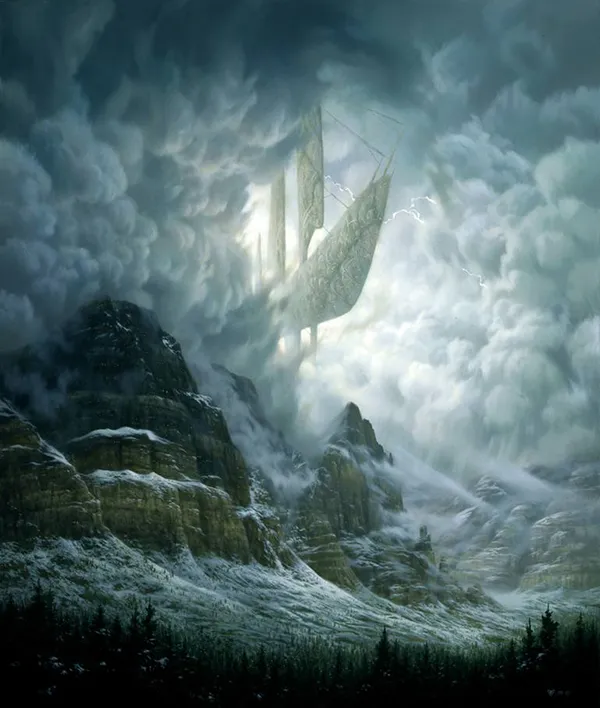 Arte Digital e Pinturas Fantásticas de Christophe Vacher