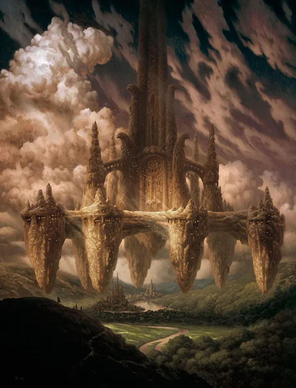Arte Digital e Pinturas Fantásticas de Christophe Vacher