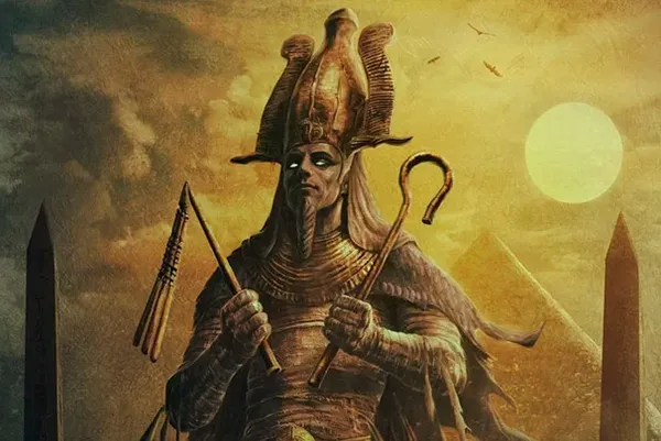 Osíris, por Jason Engle (Artstation)