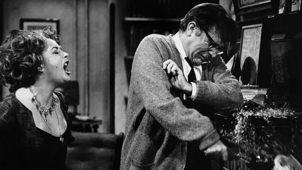 Cena do filme Quem Tem Medo de Virginia Woolf Cena do filme Quem Tem Medo de Virginia Woolf