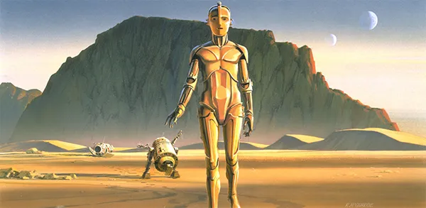 Star Wars IV: Uma Nova Esperança - Arte Conceitual de Ralph McQuarrie