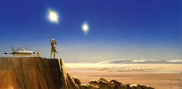 Star Wars IV: Uma Nova Esperança - Arte Conceitual de Ralph McQuarrie