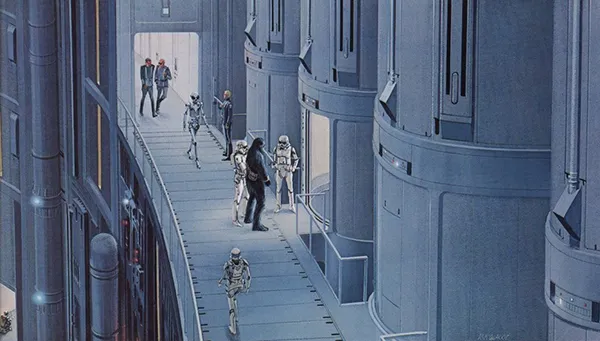 Star Wars IV: Uma Nova Esperança - Arte Conceitual de Ralph McQuarrie