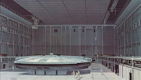 Star Wars IV: Uma Nova Esperança - Arte Conceitual de Ralph McQuarrie