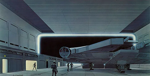 Star Wars IV: Uma Nova Esperança - Arte Conceitual de Ralph McQuarrie