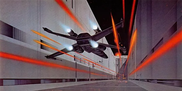 Star Wars IV: Uma Nova Esperança - Arte Conceitual de Ralph McQuarrie
