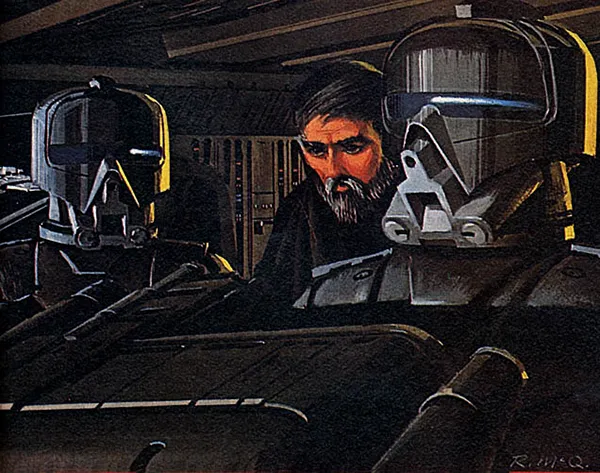 Star Wars IV: Uma Nova Esperança - Arte Conceitual de Ralph McQuarrie