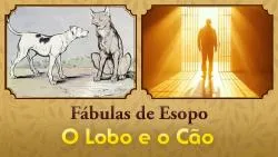O Lobo e o Cão - Fábulas de Esopo