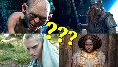 O Senhor dos Anéis vs. Os Anéis do Poder - Uma Comparação Visual