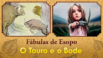 O Touro e o Bode - Fábulas de Esopo