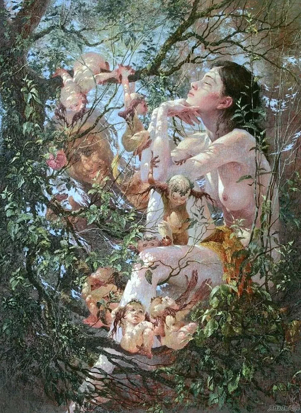 Imagem: Pintura de Yuri Klapouh