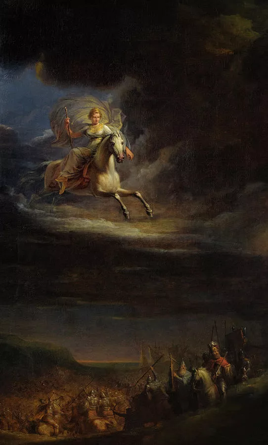 Imagem: Freia, por Johan Gustaf Sandberg