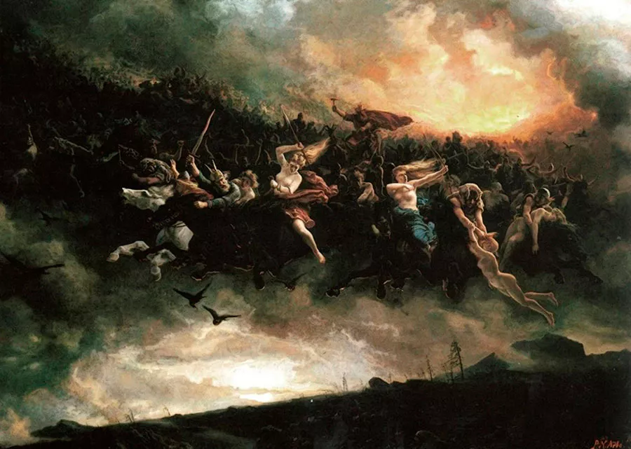 Imagem: A Caçada, por Peter Nikolai Arbo