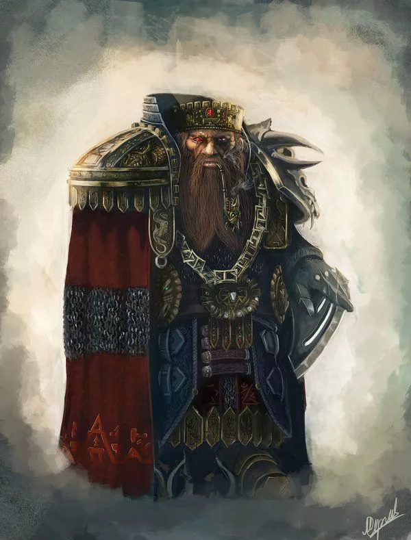 Imagem: Anão Rei, por Tygodym