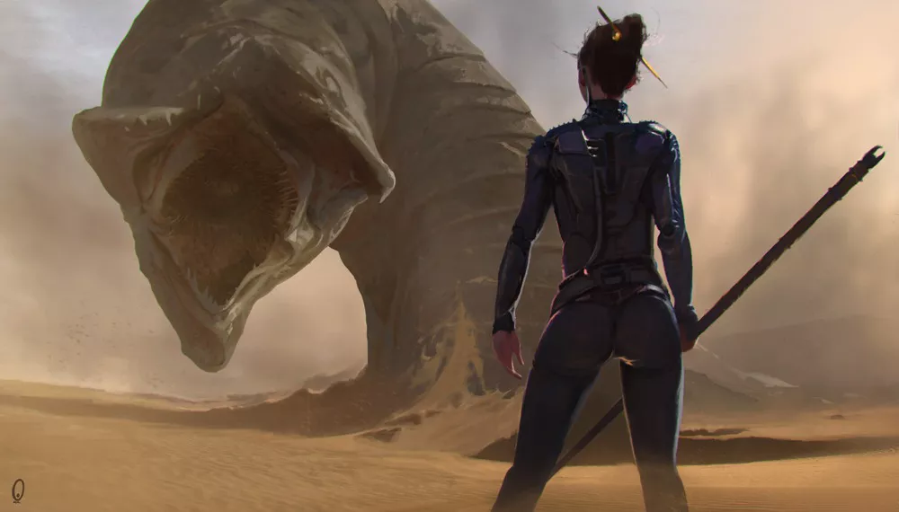 Imagem: Arte de Mark Kent - Duna