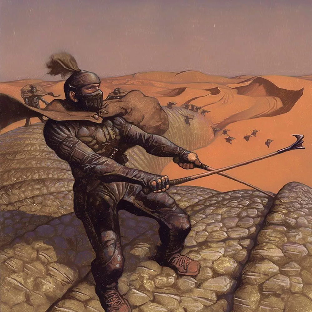 Imagem: Arte de Mark Zug - Duna