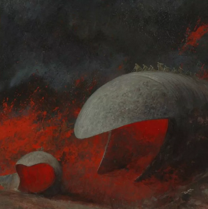 Imagem: Arte de John Schoenherr - Duna