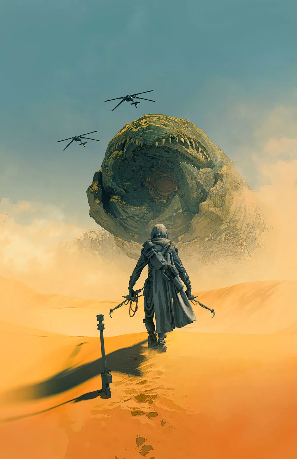 Imagem: Arte de Pascal Blanché - Duna