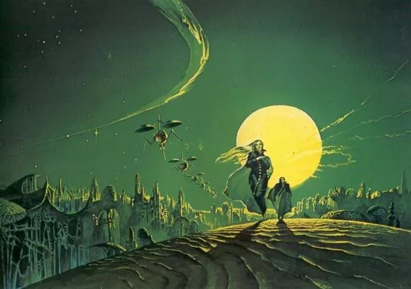 Imagem: Arte de Bruce Pennington - Duna