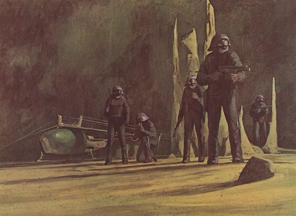 Imagem: Arte de John Schoenherr - Duna