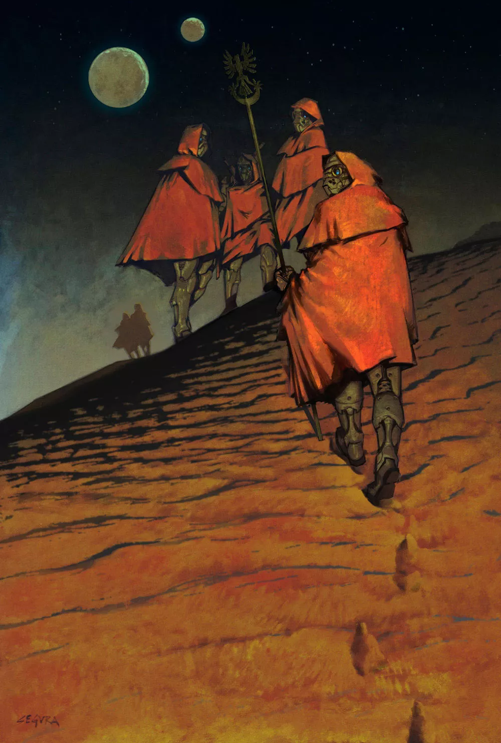 Imagem: Arte de Jose-Luis Segura - Duna