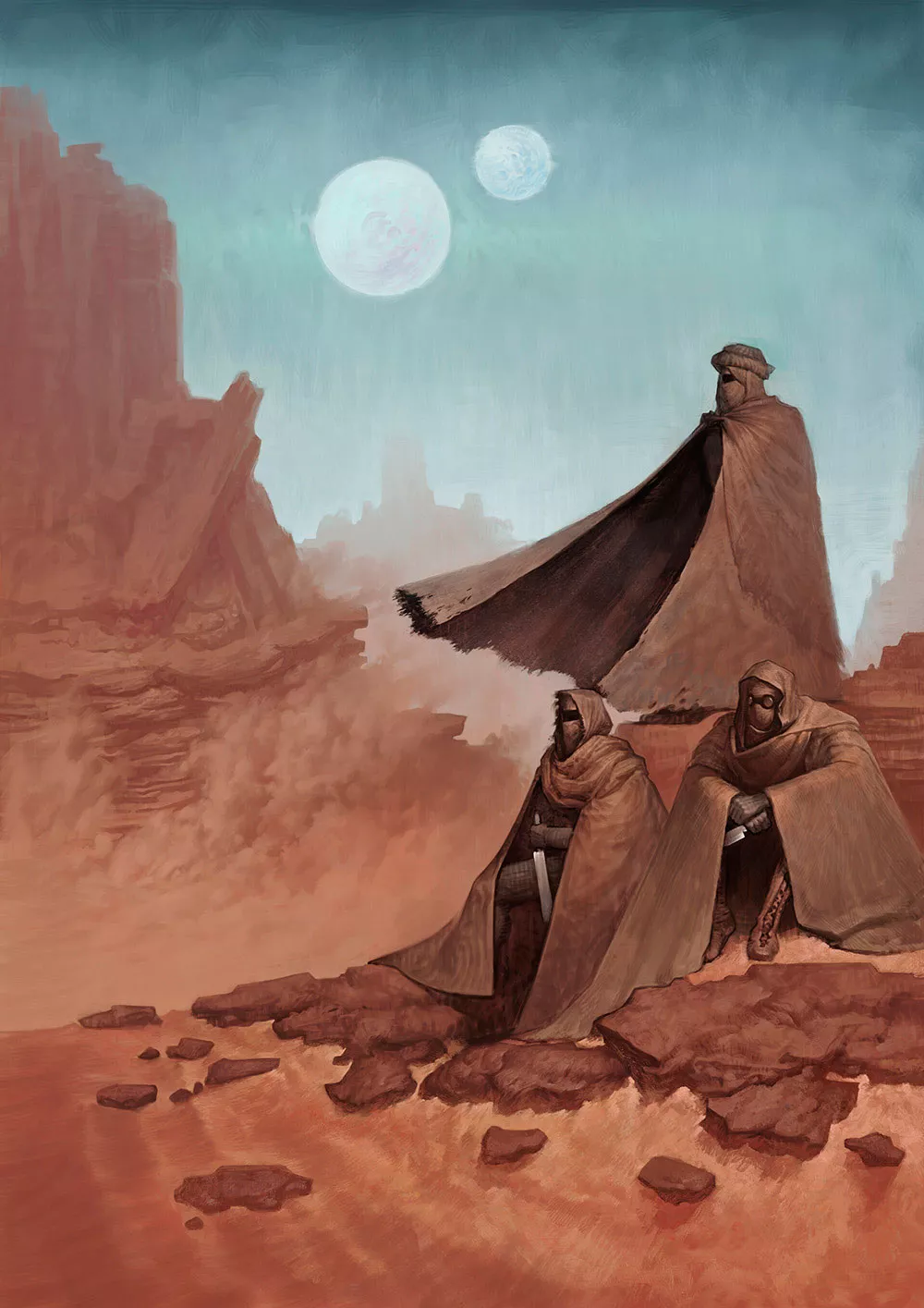 Imagem: Arte de Maxim Schastny - Duna