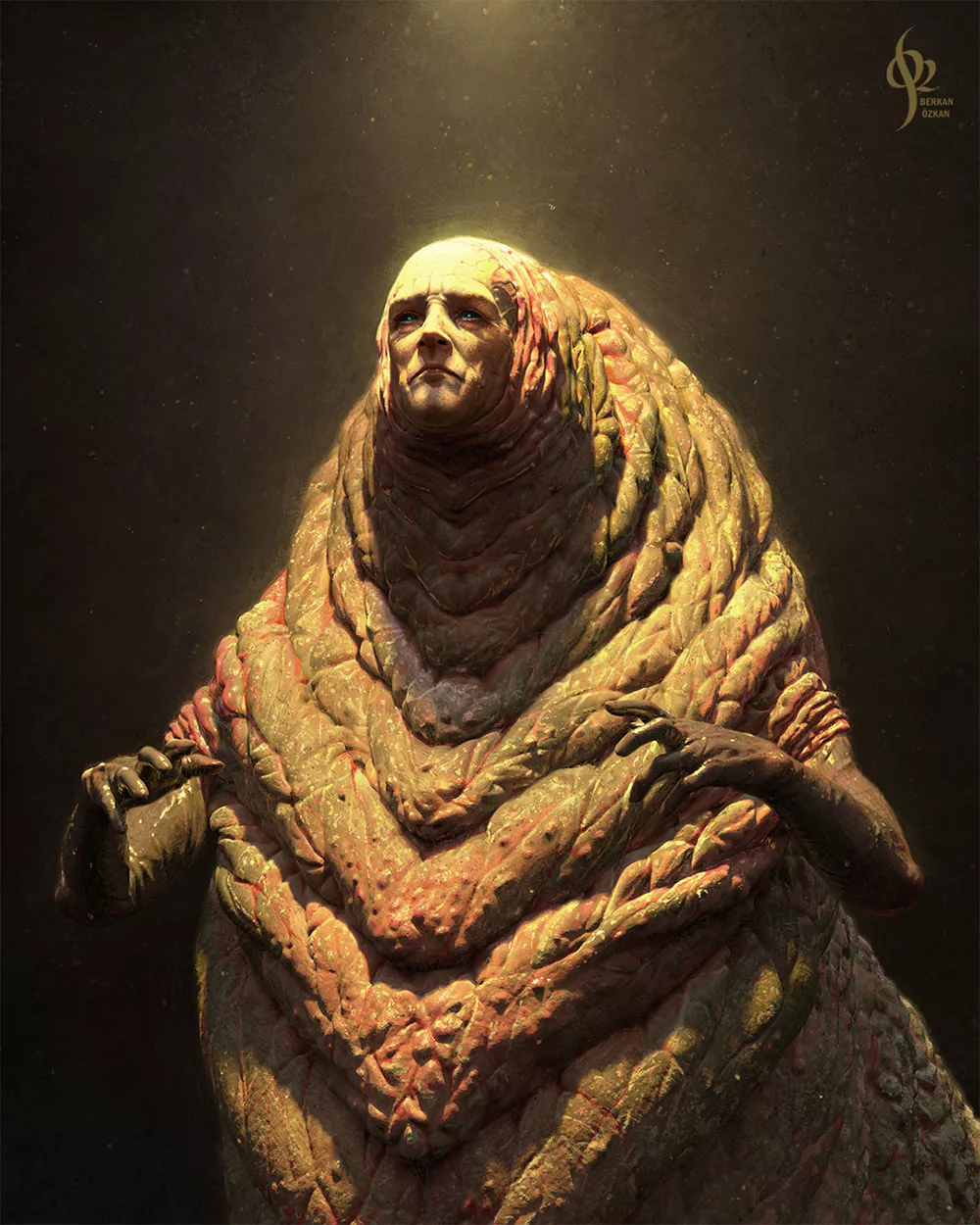 Imagem: Imperador-Deus de Duna - Arte de Berkan Ozkan - Duna