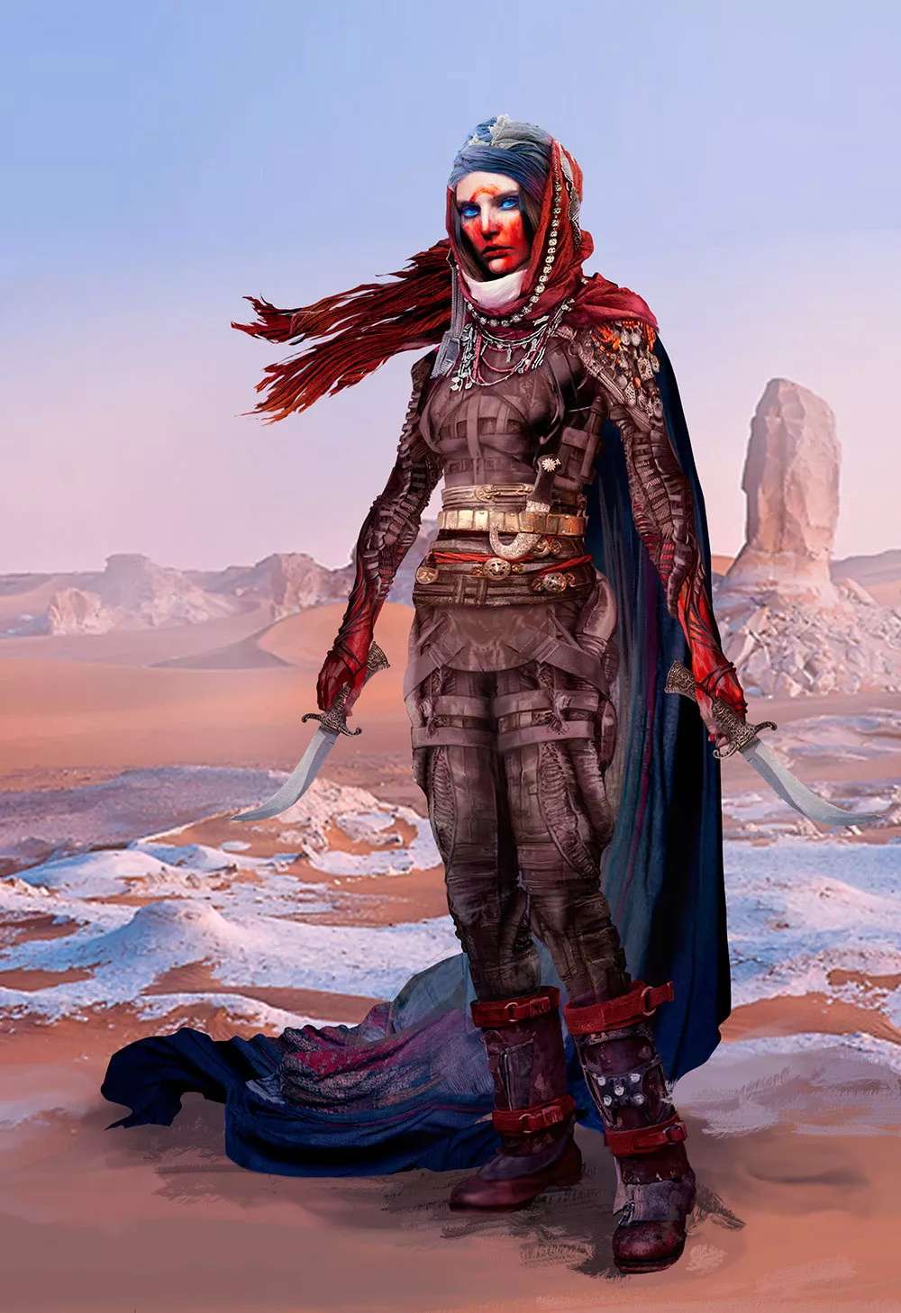 Imagem: Arte de Alice Makoveeva - Duna