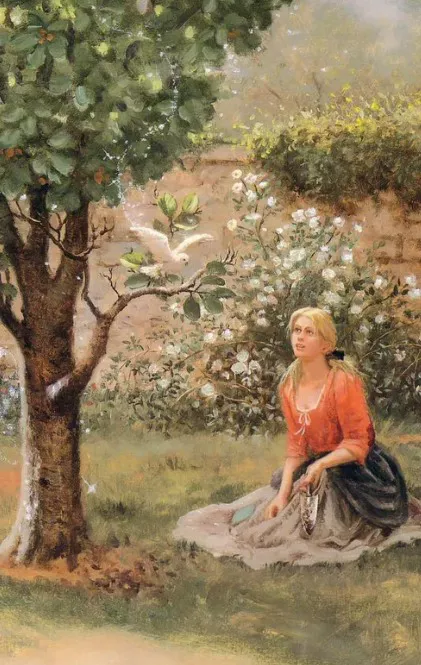 Imagem: Cinderela - Arte de Ruth Sanderson