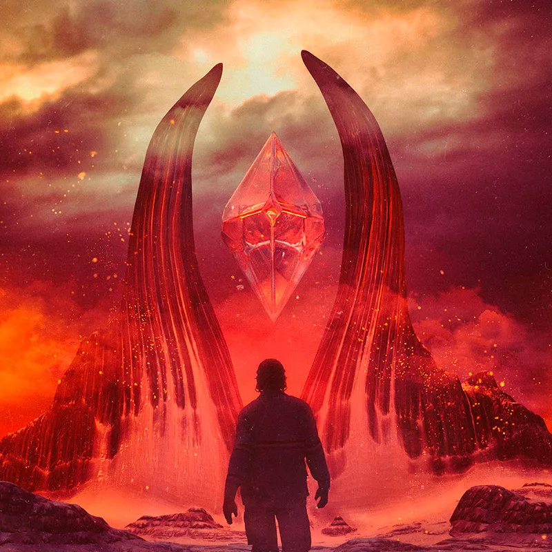 O Cristal - Ilustração de Mike Winkelmann, aka Beeple