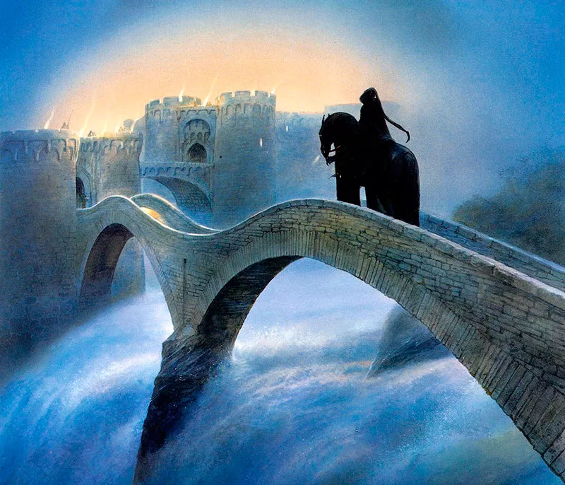 Cavaleiro Negro - Ilustração de John Howe