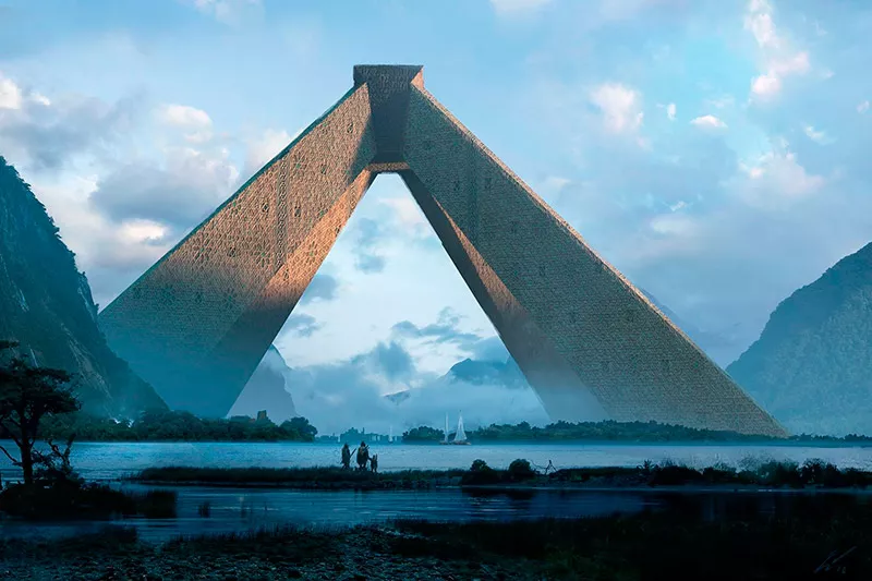 Monumento - Ilustração de Espen Olsen Saetervik