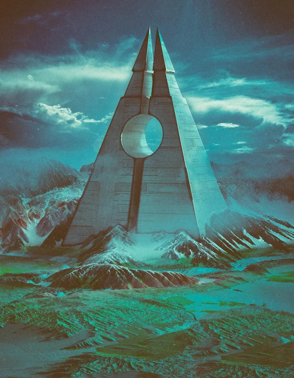 Pirâmide Mística - Ilustração de Mike Winkelmann, aka Beeple