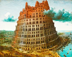 A Torre de Babel, por Pieter Bruegel, o Velho