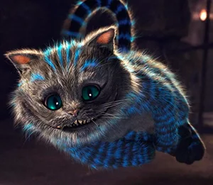 gato de cheshire filme alice no pais das maravilhas disney 2010