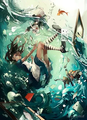 alice no pais das maravilhas por streaker818