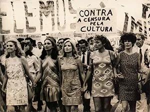 protesto contra censura brasil