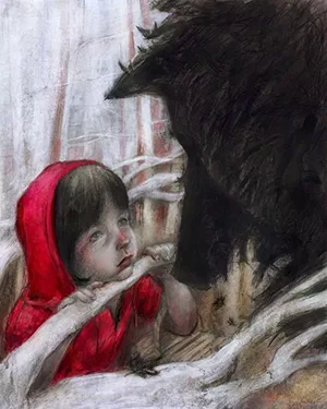 chapeuzinho vermelho lobo mau conto de fadas 2