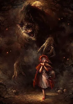 chapeuzinho vermelho lobo mau conto de fadas 6