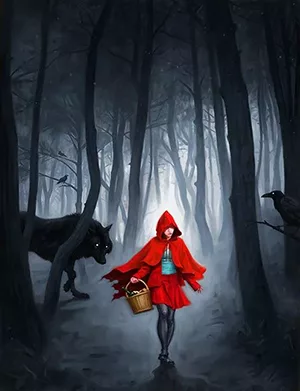chapeuzinho vermelho lobo mau conto de fadas 7