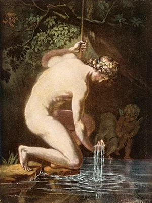 Narciso, arte de Mary Evans
