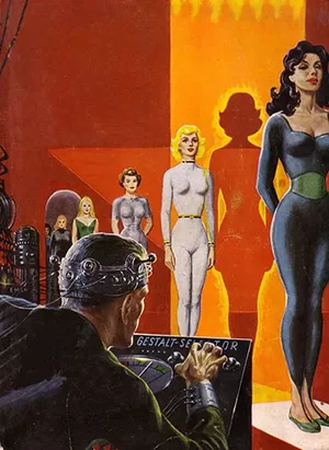 fabrica de mulheres vintage sci fi