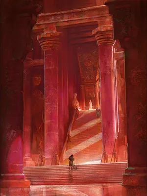 Palácio Rosa - Ilustração de Marc Simonetti