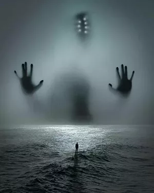 O Gigantes de Sombras - Arte de Ted Chin O Gigantes de Sombras - Arte de Ted Chin